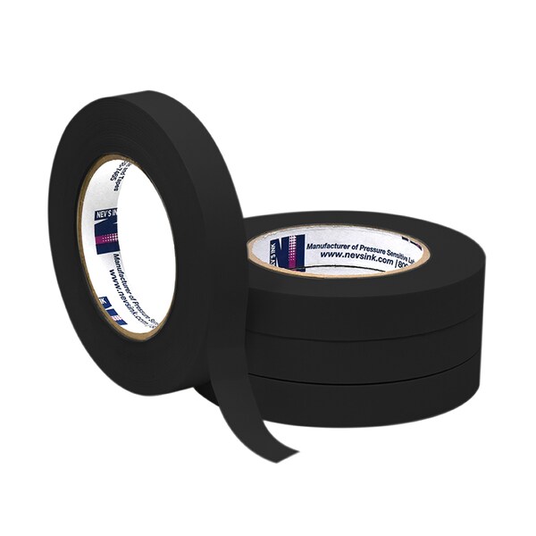 3/4" wide x 60yd Black Labeling Tape